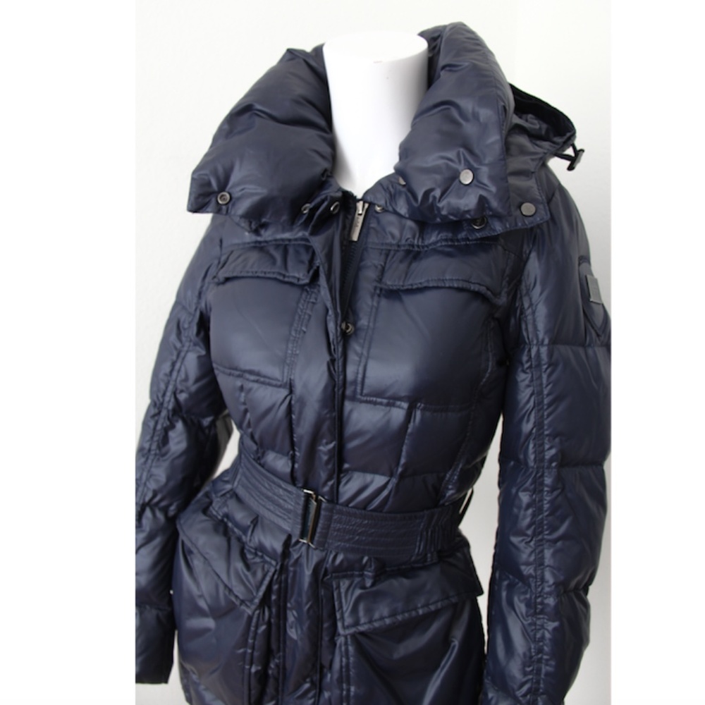 Sold. ADD Down Goose Down Belted Puffer Parka Jacket - Picture 2 of 6